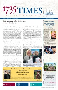 Managing the Mission You’Re Invited
