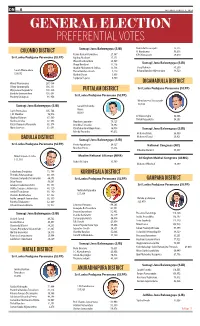 Preferential Votes