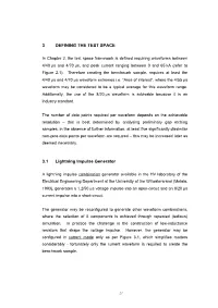3 DEFINING the TEST SPACE 3.1 Lightning Impulse Generator
