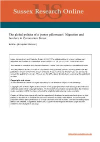 Migration and Borders in Coronation Street
