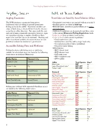 Minnesota North Shore Trout Stream Map Index