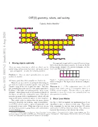 CAT (0) Geometry, Robots, and Society