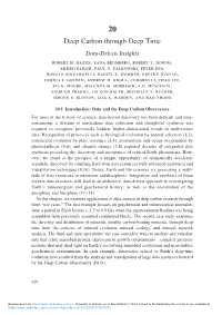 Deep Carbon Through Deep Time Data-Driven Insights Robert M