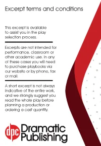 Excerpt Terms and Conditions