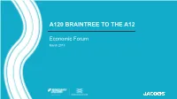 A120 Braintree to the A12