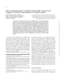Safety and Immunogenicity of Capsular Polysaccharide–Tetanus Toxoid Conjugate Vaccines for Group B Streptococcal Types Ia and Ib