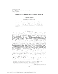 DERIVATIONS PRESERVING a MONOMIAL IDEAL 1. Introduction