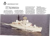 HMS SHEFFIELD Which System As Well As the 4.5 Mk 8 Gun