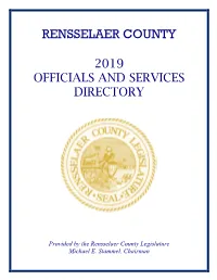 2019 Officials and Services Directory
