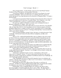 Clyde Tombaugh, Pluto, Burdett, Part 2