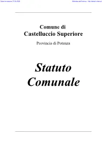Statuto Comunale ART