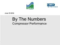 By the Numbers Compressor Performance