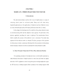 Chapter 3 Model of a Three-Phase Induction Motor