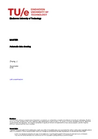 Master Thesis Automatic Data