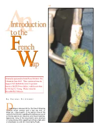 The French Wrap(Mike Manke/Gordon