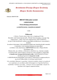 Birtokjog Nyilvántartásáról a SZENTKORONA JOGRENDJE SZERINT