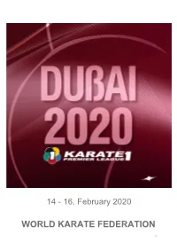 World Karate Federation