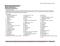 Module 6: Principles of Asepsis