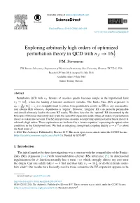 Exploring Arbitrarily High Orders of Optimized Perturbation Theory In