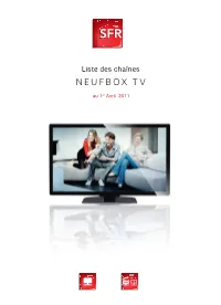 6169-Liste Des Chaines