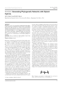 BIOINFORMATICS Pages 1–2