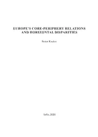 Europe's Core-Periphery Relations and Horizontal