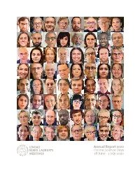 Annual Report 2020 Online Science Days 28 June – 1 July 2020 Annual Report 2020 Online Science Days 28 June – 1 July 2020 Contents Online Science Days 2020