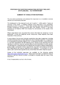 Consultation Summary (674KB Pdf)