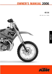 Owner's Manual 2006