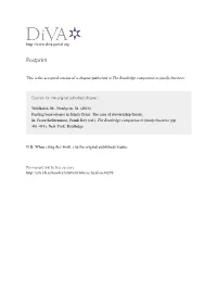 The Case of Stewardship Theory