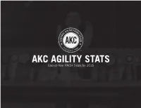 Akc Agility Stats