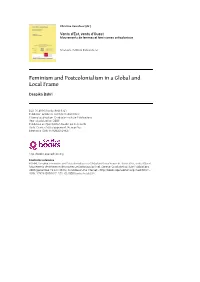 Feminism and Postcolonialism in a Global and Local Frame
