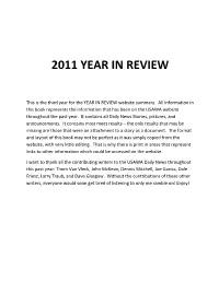 2011 Year in Review
