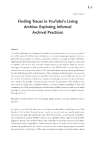 Exploring Informal Archival Practices
