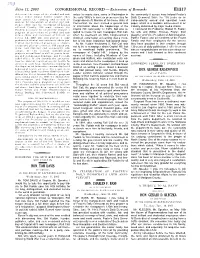 Extensions of Remarks E1217 HON. TOM DAVIS HON