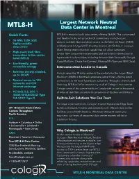 MTL8-H Data Center in Montreal