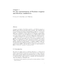 On the Representation of Boolean Magmas and Boolean Semilattices