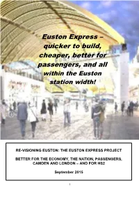 Re-Visioning Euston: the Euston Express Project