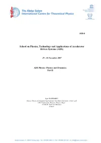 Spallation Neutron Yield (I.E