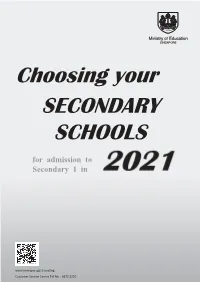 2020 Secondary School Posting Booklet