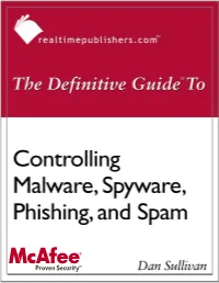 Chapter 3: Viruses, Worms, and Blended Threats