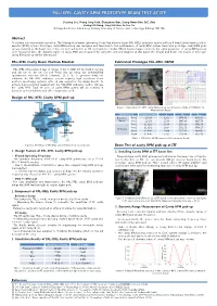 Pal-Xfel Cavity Bpm Prototype Beam Test at Itf
