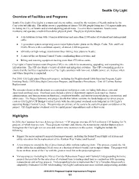 Seattle City Light Overview of Facilities and Programs Highlights