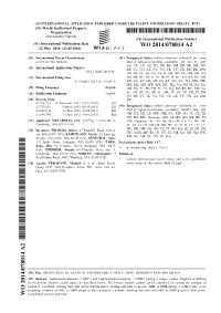 WO 2014/078014 A2 22 May 2014 (22.05.2014) P O P C T