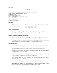 Biographical Sketch