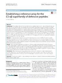 Downloaded from the Molecular Mod- of Mytimacin 5 Has Not Been Reported, but from the Refer- Eling Database (MMDB) [96] and Viewed with the Cn3d Ence Array (Fig