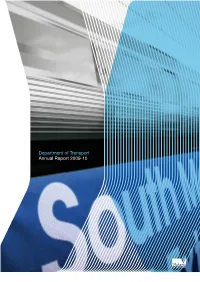 Department of Transport Annual Report 2009-10
