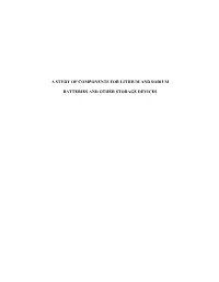 Lithium Ion Batteries and Supercapacitors