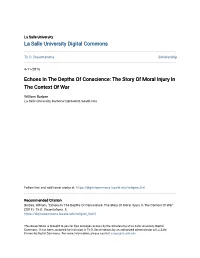 The Story of Moral Injury in the Context of War