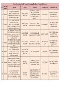 Exporters List